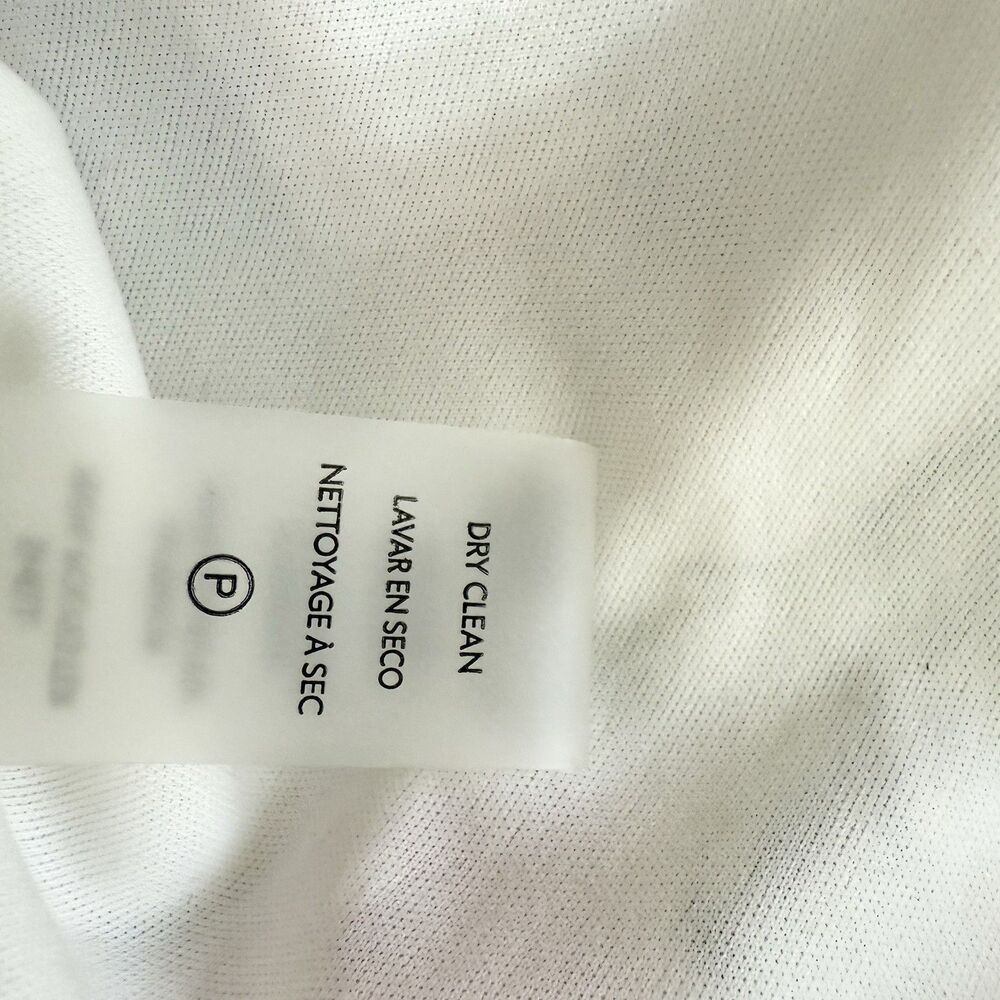 Calvin Klein Floral Flutter Sleeve Maxi Dress White Multicolor Size 16 - Picture 9 of 11